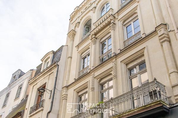 Appartement avec extérieur en coeur de ville
