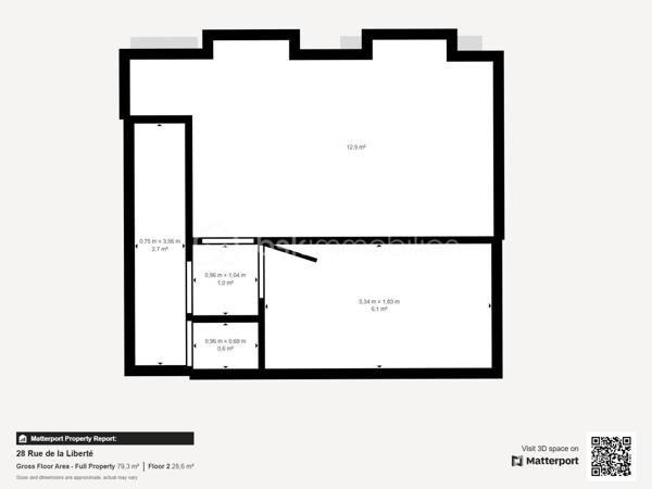 Maison de ville de 55 m²