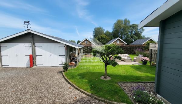 Ensemble immobilier : Maison individuelle + 3 gîtes de 25 m², proche d'Hesdin-la-Forêt et à 25 minutes de la Côte d'Opale