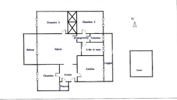 Appartement 4 pièces - 62 m² Exclusivité
