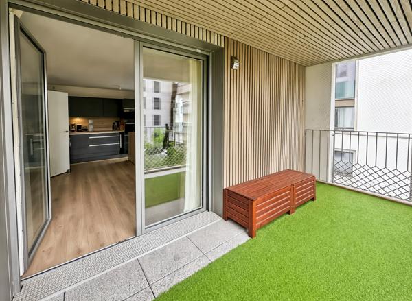Appartement 3 pièces avec Terrasse, résidence 2021, DPE C, RER B/C, Aucun travaux
