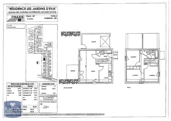 Maison à louer 4 pièces 81.84m² Lavernose-Lacasse (31410)
