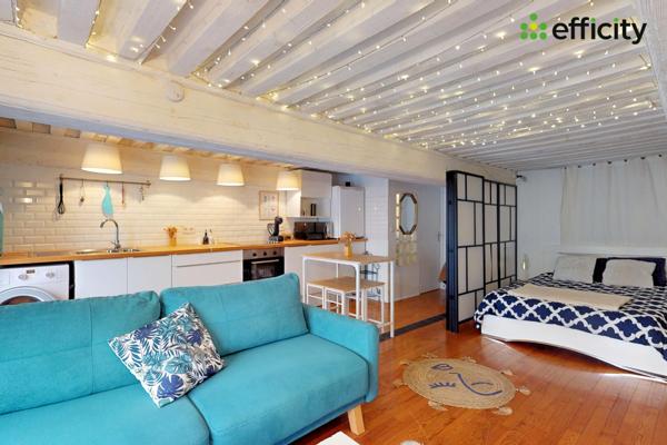 Appartement 1 pièce - 34 m² Exclusivité efficity