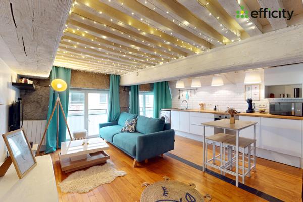 Appartement 1 pièce - 34 m² Exclusivité efficity