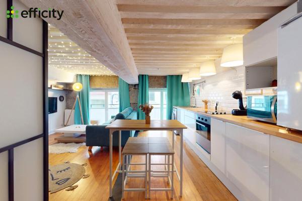 Appartement 1 pièce - 34 m² Exclusivité efficity