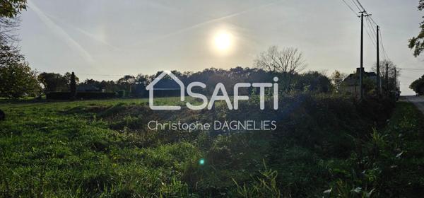 Vaste terrain de 1200 m²