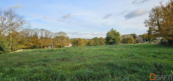 Vaste terrain de 1200 m²