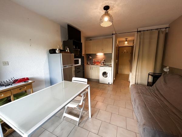 Le Cap d'Agde (34300) DEPT 34 - LE CAP D’AGDE. STUDIO AVEC LOGGIA, TERRASSE ET STATIONNEMENT PRIVATIF