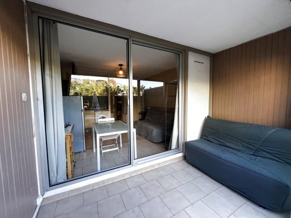 Le Cap d'Agde (34300) DEPT 34 - LE CAP D’AGDE. STUDIO AVEC LOGGIA, TERRASSE ET STATIONNEMENT PRIVATIF