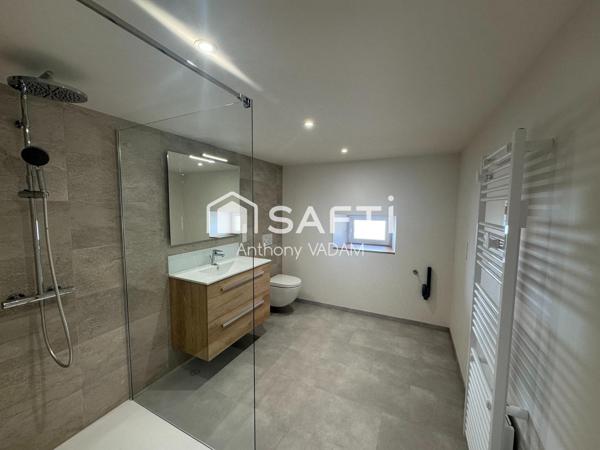 Appartement rénové de plain-pied à Frasne