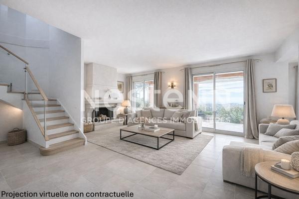 MANDELIEU magnifique Villa 3 chambres avec vue mer imprenable