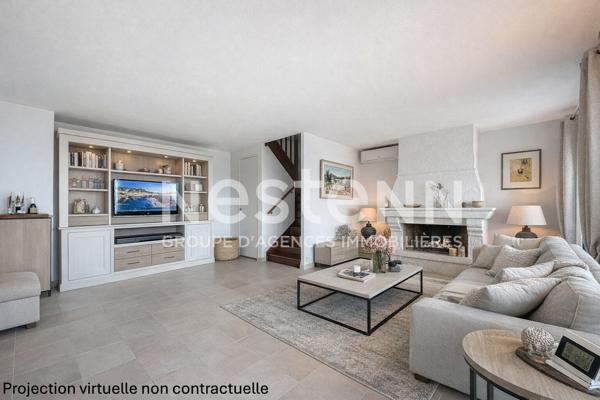 MANDELIEU magnifique Villa 3 chambres avec vue mer imprenable