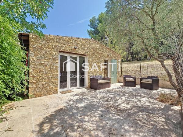 Villa architecte avec piscine, jacuzzi et T2 indépendant