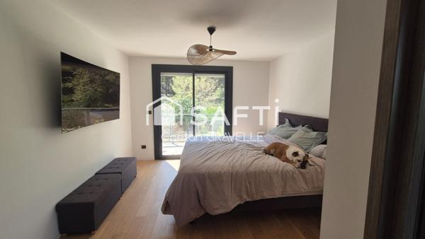 Villa architecte avec piscine, jacuzzi et T2 indépendant