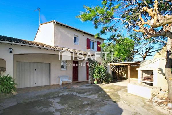 Maison R+1 de 90 m2 + garage sur terrain de 360 m2