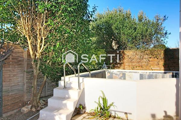 Maison R+1 de 90 m2 + garage sur terrain de 360 m2