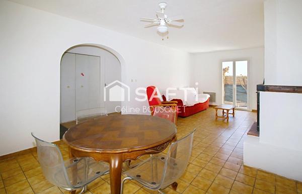 Maison R+1 de 90 m2 + garage sur terrain de 360 m2