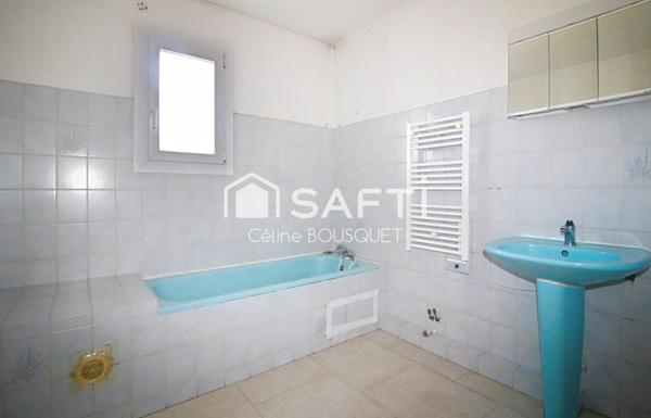 Maison R+1 de 90 m2 + garage sur terrain de 360 m2