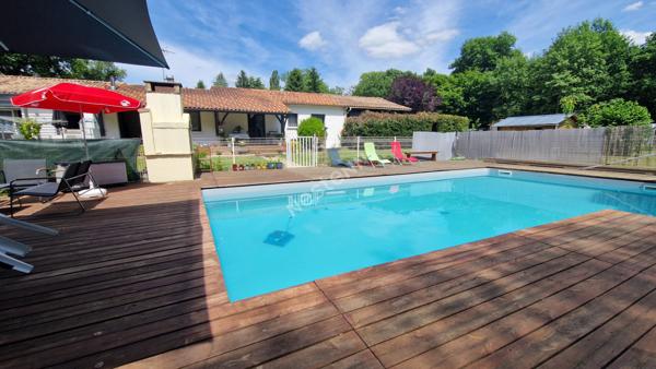 Plain-pied d'exception avec piscine, jacuzzi et 6 chambres ? Bergerac nord !