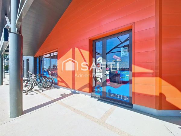 Emplacement stratégique! Fonds de commerce de 140m²