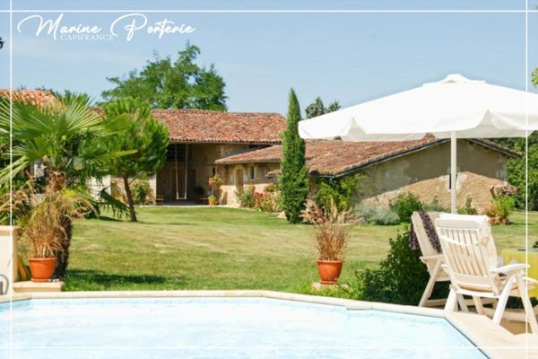 Dpt Gers (32), à vendre proche de AUCH belle maison en pierre 235m² habitable