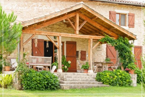 Dpt Gers (32), à vendre proche de AUCH belle maison en pierre 235m² habitable