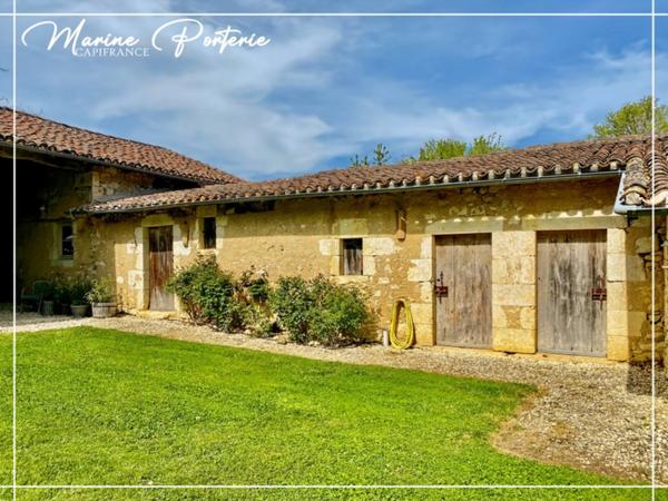 Dpt Gers (32), à vendre proche de AUCH belle maison en pierre 235m² habitable