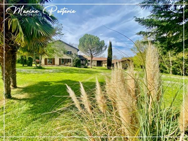 Dpt Gers (32), à vendre proche de AUCH belle maison en pierre 235m² habitable