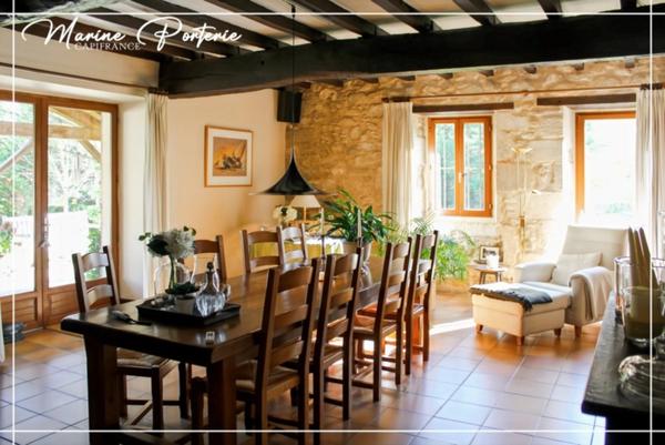 Dpt Gers (32), à vendre proche de AUCH belle maison en pierre 235m² habitable