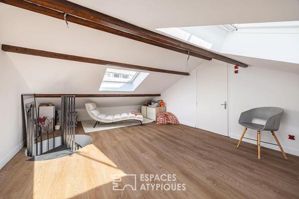 Maison rénovée avec jardin et dépendances