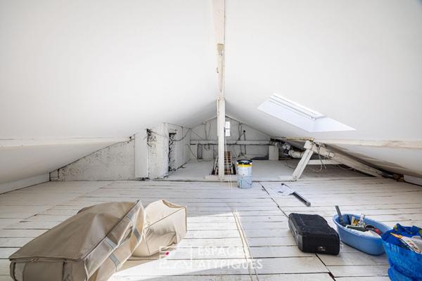 Maison rénovée avec jardin et dépendances