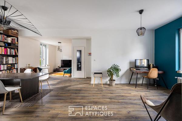 Maison rénovée avec jardin et dépendances