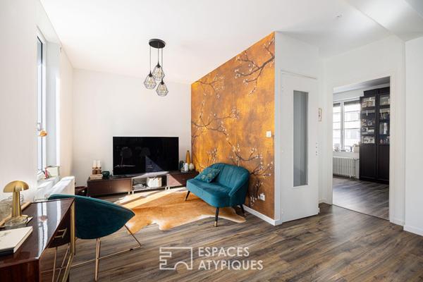 Maison rénovée avec jardin et dépendances