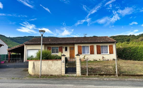 Maison plain-pied dans un quartier calme
