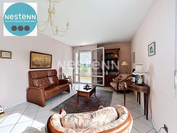 Rare à la vente ? Appartement 5 pièces lumineux avec vue imprenable sur la Loire terrasse.