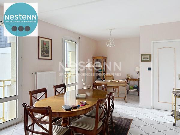 Rare à la vente ? Appartement 5 pièces lumineux avec vue imprenable sur la Loire terrasse.