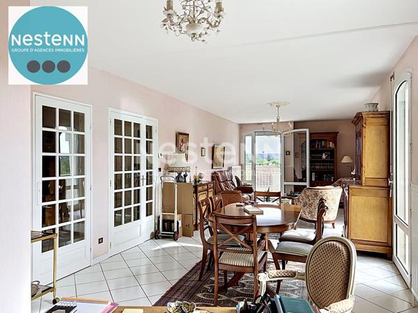 Rare à la vente ? Appartement 5 pièces lumineux avec vue imprenable sur la Loire terrasse.