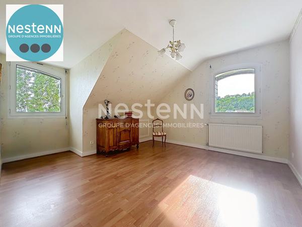 Rare à la vente ? Appartement 5 pièces lumineux avec vue imprenable sur la Loire terrasse.