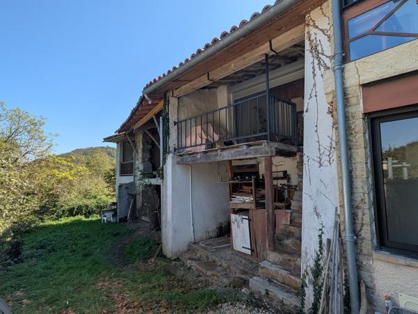 Maison de village 65 m² avec grange et jardin Le mas d azil