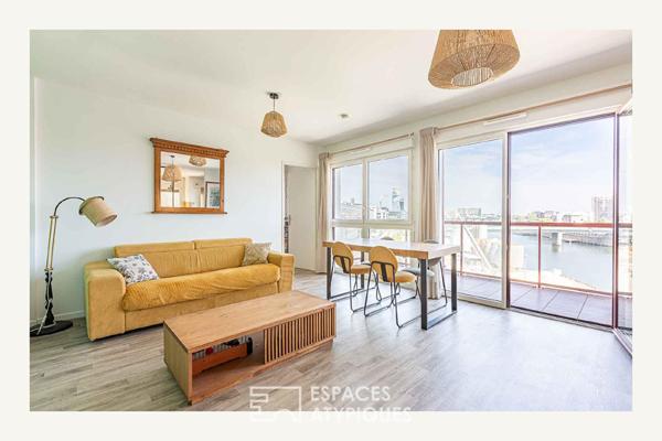 Appartement familial contemporain avec vue Seine