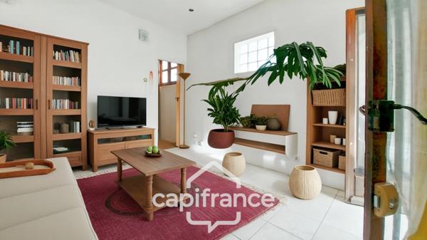 Bagnolet-Quartier résidentiel-A vendre maison 2 pièces-28m2-Plain pied-Cour-Potentiel de surélévation-8mn métro Gallieni