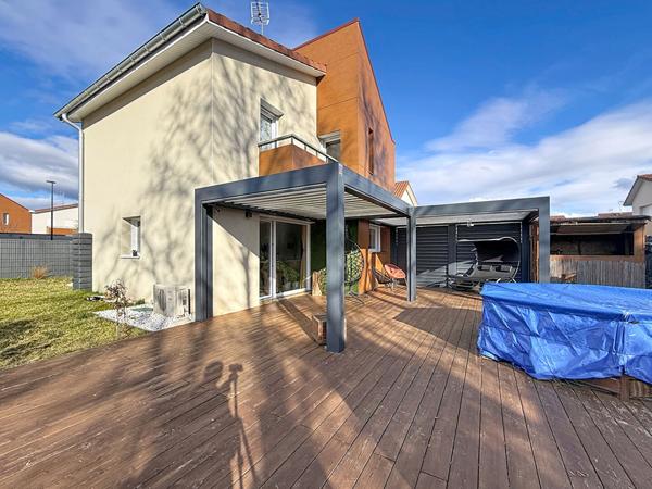 Maison , 3 chambres, terrain et garage proche Meximieux,