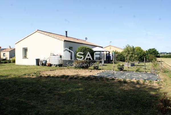 Maison plain pied trois chambes et terrain