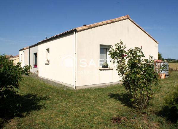 Maison plain pied trois chambes et terrain