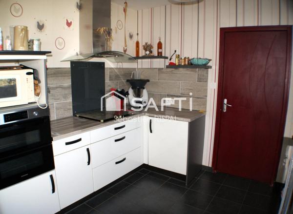 Maison plain pied trois chambes et terrain