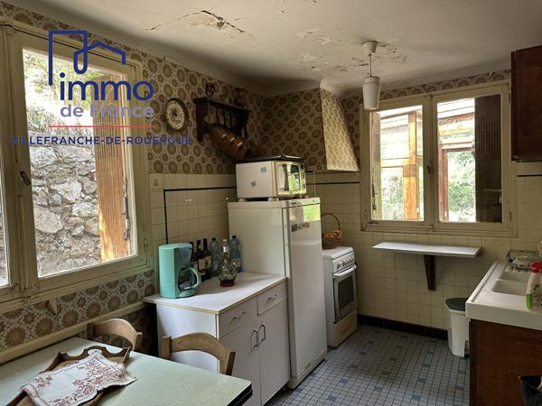 Maison Villefranche De Rgue 154 m², 3 chambres + 1 T2