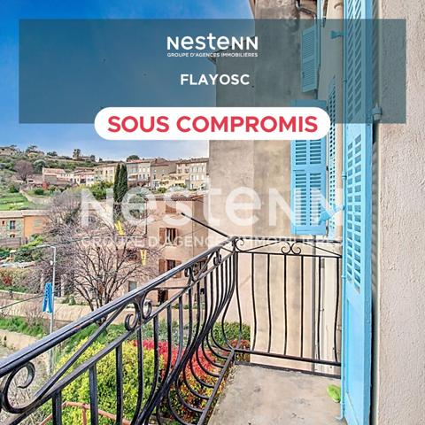 A VENDRE APPARTEMENT FLAYOSC T2 AVEC BALCON + CAVE