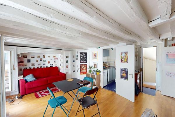 EXCLUSIVITE - Studio rue du Faubourg du Temple en très bon état !