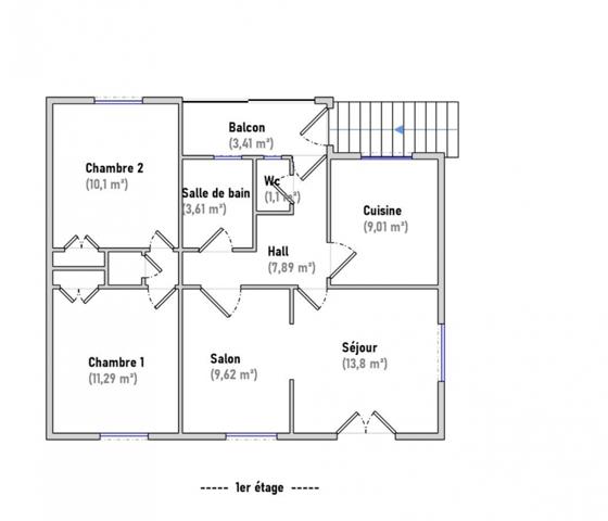 Maison à vendre 4 pièces 133 m² Tassin-la-Demi-Lune
