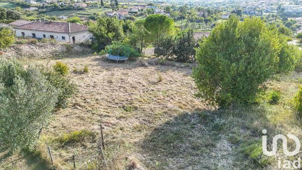 Terrain à vendre 1 200 m² Villeneuve-de-Berg